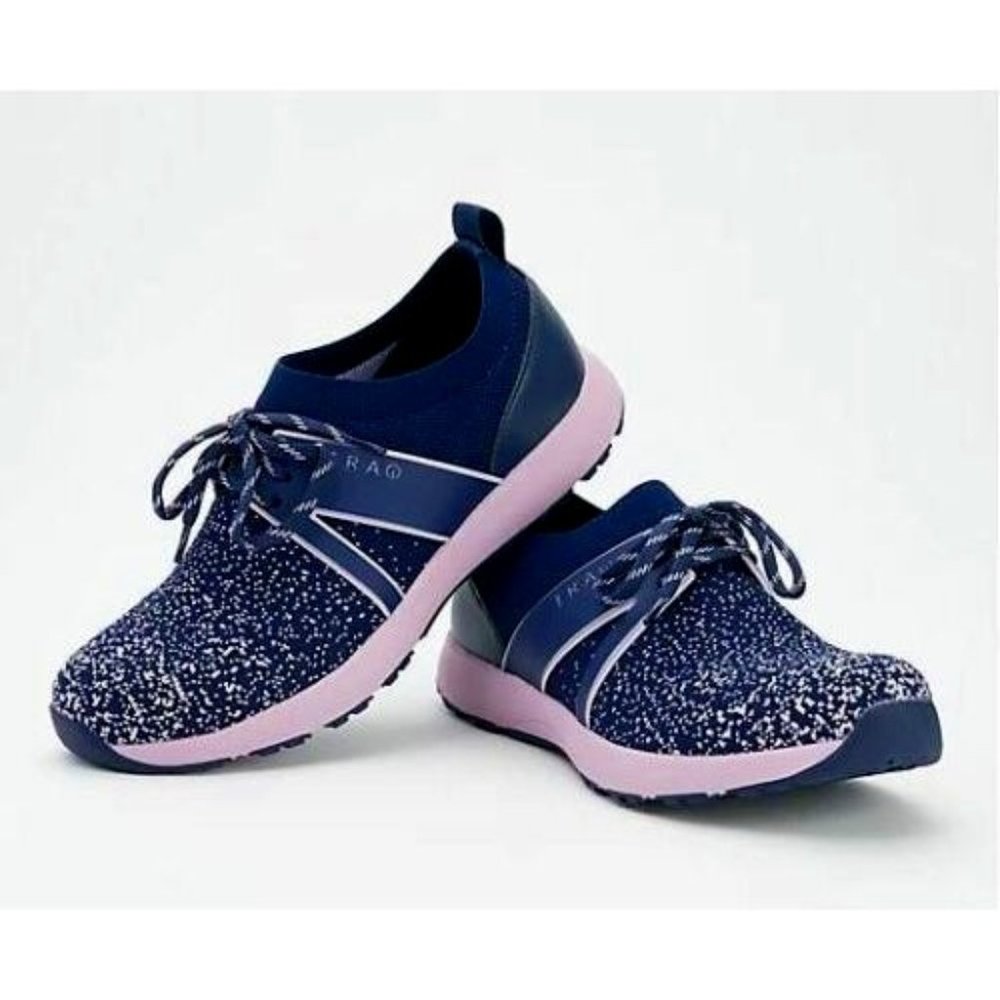 TRAQ by Alegria Lace-Up Sneakers - Qool Lavender Size 9
